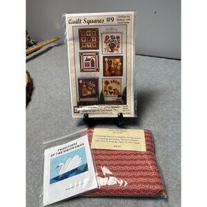 Celebrate the Holidays with Small Quilt Squares#9 Easter Fabric Kit & Traditions